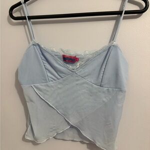 Edikted Sky Blue Tank Top